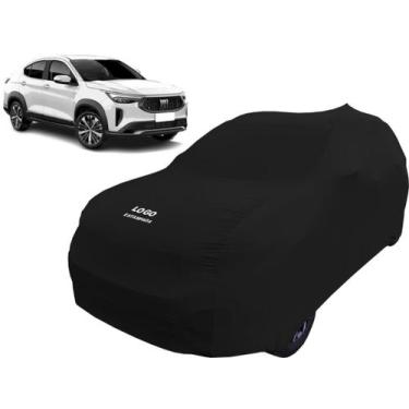 Imagem de Capa De Tecido Para Proteger Carro Fiat Fastback - Mz, Preta