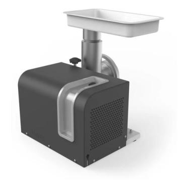 Imagem de Moedor de carne e extrusora pro anodilar boca Nº8 1/3 CV, Preto, 220V