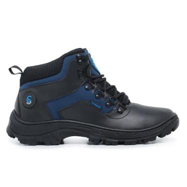Imagem de Bota Adventure Coturno Masculino Para Trilha Resistente Blaqueado Conf