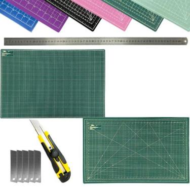 Imagem de Base de Corte Grande A1 60x90cm Apoio Para Mesa Dupla Face Multiuso Au