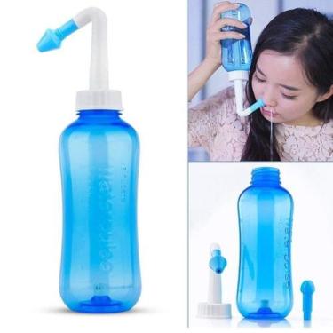Imagem de Kit 3 Garrafas Limpadores Nariz/lavagem Nasal Saude 300ml  - Lar Prese