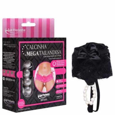 Imagem de Calcinha Tailandesa Thai Panties Rendada La Pimienta, Pink