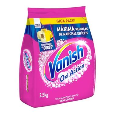 Imagem de Vanish Tira Manchas Em Pó Multi Power Oxi Action 2 5Kg Refil Econômico Para Roupas Coloridas