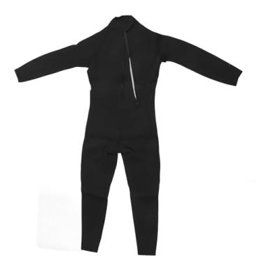 Imagem de Roupa de Mergulho de Neoprene de 3 Mm, Proteção UV de Corpo Inteiro, Roupa de Mergulho Com Zíper Frontal de Manga Comprida para Mergulho, Mergulho, Surf, Natação, Neoprene e (M)