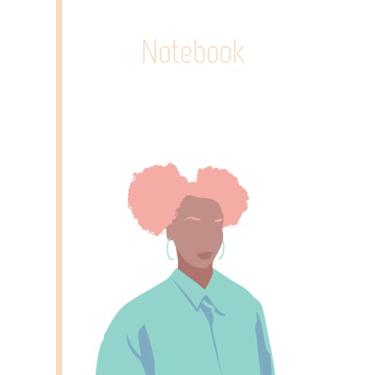 Imagem de Notebook: Black Woman | Bullet journal | Feminism | Work | School | 120 blank pages | 5.71 x 8.15