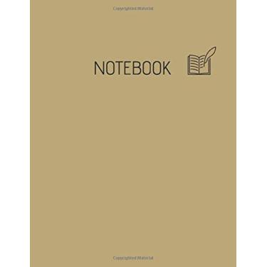 Imagem de Notebook: Large Composition Book - Lined Notebook Journal – Juornal Notebook - Letter Size (8.5 x 11 inches) – 110 Pages – Kraft Softcover
