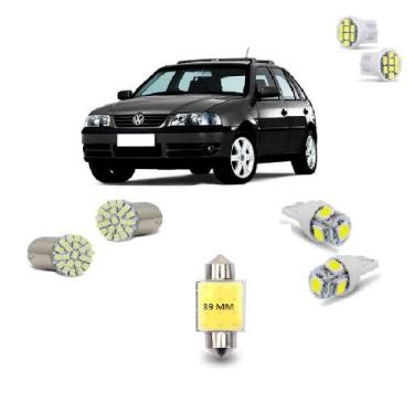 Imagem de Kit Lâmpada Led Gol Bola G3 Luz Pingo Teto Placa Ré Torpedo - Bluelion