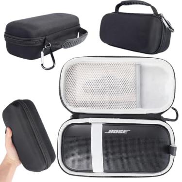 Imagem de XDQDFDC Hard Travel Carrying Case for Bose SoundLink Flex Bluetooth Portable Speakers,Bose Soundlink Flex Case Cover Shell Outdoor Travel Wireless Waterproof Speaker Portable Bag Organizers
