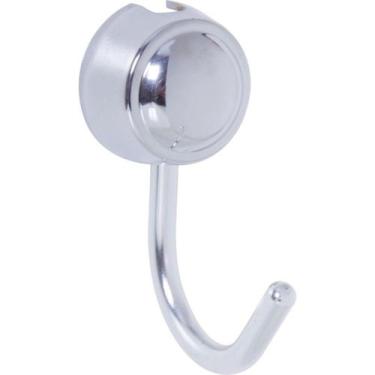 Imagem de Acessorio Wc Astra Cabide Simples Aluminio Kbm/Cbd*Crist