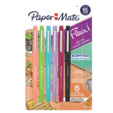 Imagem de Caneta Paper Mate Flair M Scented - Blister c/6 Sortido
