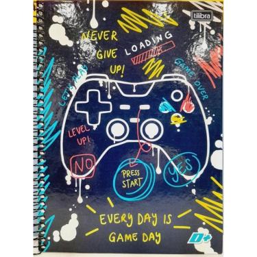 Imagem de Caderno Univ. 10 Matérias 200Fls D Mais Capa 27 - Tilibra