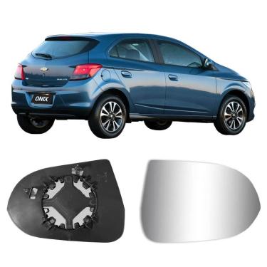 Imagem de Lente Base Espelho Retrovisor Onix Joy Prisma Lado Direito