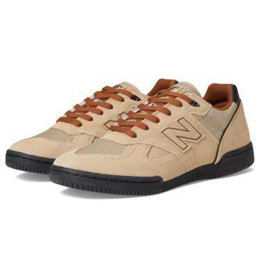 Imagem de New Balance Tênis de skate unissex adulto Tom Knox-600, Bronzeado/preto, 9.5 Women/8 Men