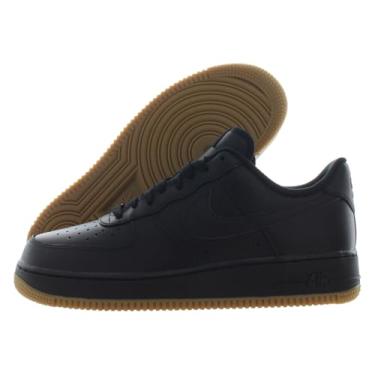 Imagem de Nike Tênis masculino Air Force 1 '07, preto/preto/marrom claro e preto, 42