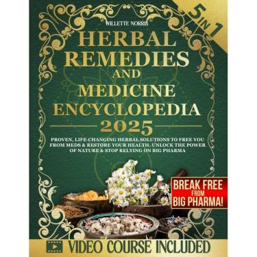 Imagem de Livro: Enciclopédia de remédios herbais e medicina natural