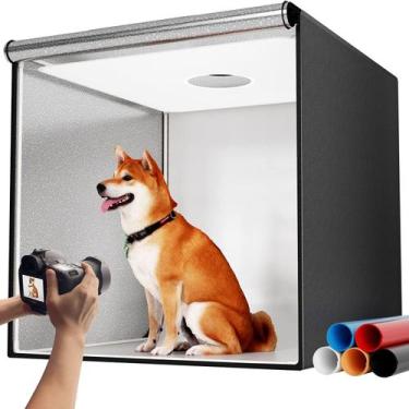 Imagem de Caixa de Luz Fotográfica Takerers LB12 32x32in - 210 LEDs com Bolsa
