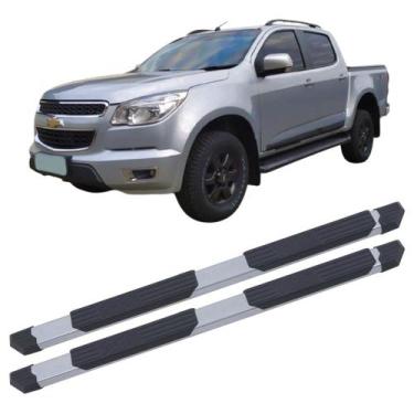 Imagem de Estribo S 10 CD 2012 a 2024 Tubular Extreme Cinza - C&K