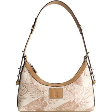 Imagem de Bolsa Tommy Bahama Hobo, Bolsa Feminina com Alça de Ombro Ajustável, Bronzeada, Tamanho Único, Bronzeado