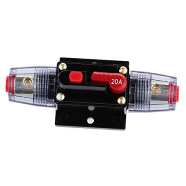Imagem de ＫＬＫＣＭＳ Disjuntor Automotivo de 20-300Amp com Suporte para Veículos e Embarcações, 20A