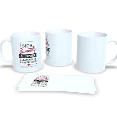 Imagem de Canecas Evangélicas Personalizadas Fé e Inspiração em Cada Gole