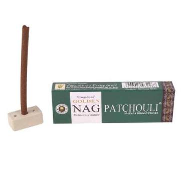Imagem de Incenso Dhoop Tibetano Golden Nag, Patchouli