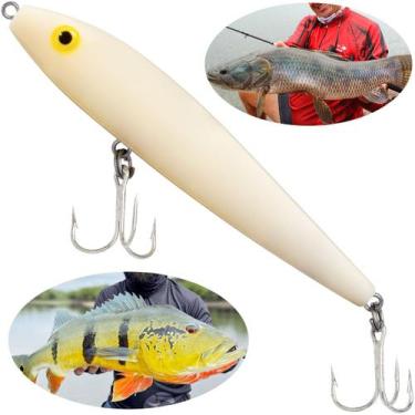 Imagem de Isca Artificial Rebel T20 Jumpin Minnow Cor  Osso11,5cm  23g Zig Zara 