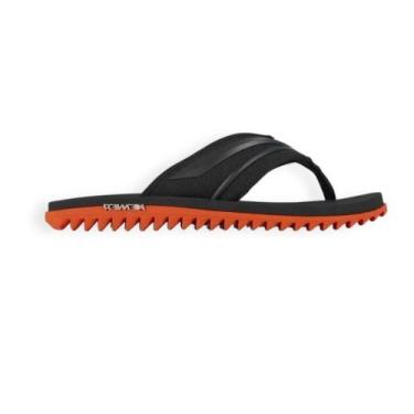 Imagem de Chinelo Kenner Kivah New Force Masculino, 38, Laranja, Preto
