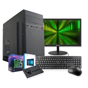 Imagem de Computador Completo Intel Core i5 8GB HD 1TB Wifi Monitor