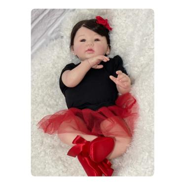 Imagem de Bebê Reborn Menina Silicone, Princesa Luxo Realista