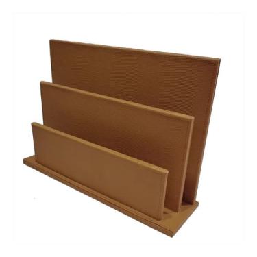 Imagem de Revisteiro de couro sintetico marrom