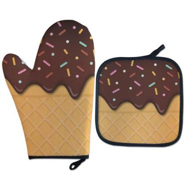 Imagem de Kit Luva Térmica - Sorvete de Chocolate - Geek Vip