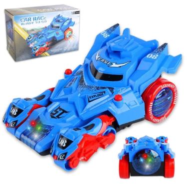 Imagem de Brinquedo Infantil Carrinho Lançador De Moto Com Luz E Som