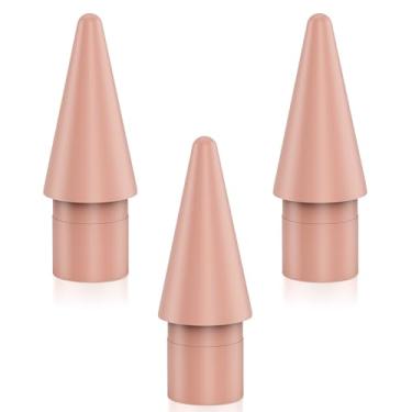 Imagem de Dicas de substituição para Apple iPad Pencil Pro/2ª geração/1ª geração/caneta USB-C e caneta Stylus tresoba G5 e tresoba Findmy iPad Pencil, ouro rosa