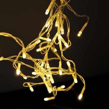 Imagem de Pisca Led Cascata 100L 3M X 70Cm 8 Modos Tomada Natal Ano