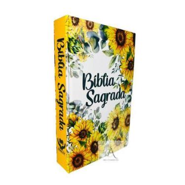 Imagem de Biblia Sagrada Capa Dura Letra Hipergigante com Harpa - NoBrand