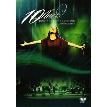 Imagem de Dvd diante do trono  10 anos  com intensidade