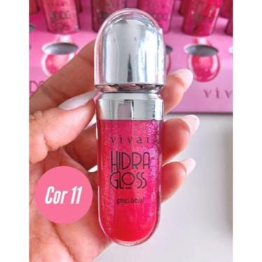 Imagem de Hidra Gloss Labial Vivai Hidratante Alto Brilho Longa Duração Lip Magi