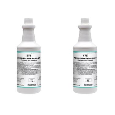Imagem de Kit Com 2 Unidades de Finisherfresh Bouquet - Finalizador de Passadoria 1 Litro - Spartan