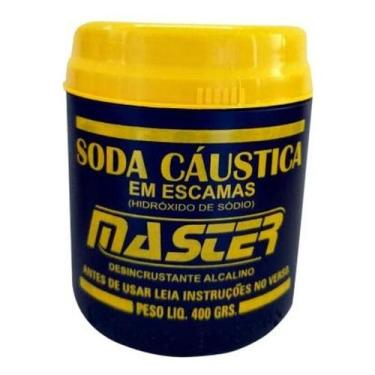 Imagem de Kit 7 Un Soda Caustica - 400gr - Master Quimica
