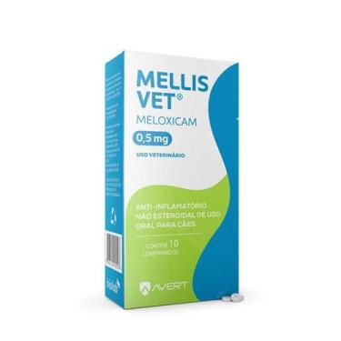 Imagem de Mellis Vet 0,5mg para Cães com 10 Comprimidos - Avert
