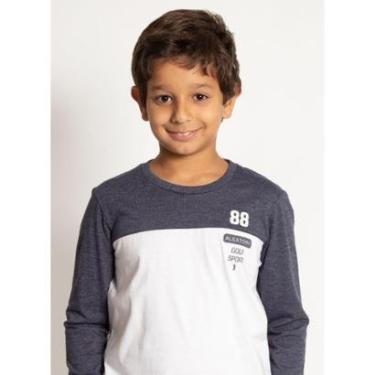 Imagem de Camiseta Aleatory Estampada Manga Longa Kids Golf Sport Masculina-Masculino