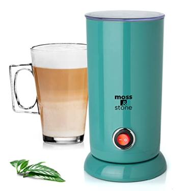 Imagem de Moss & Stone Espumador De Leite Elétrico - Vaporizador Latte Art, Máquina E Aquecedor Cappuccino, Espuma Quente Para Latte, Cappuccinos, Macchiato, Chocolate