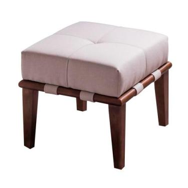 Imagem de Banco Lívia Bege 50 cm - Keva