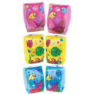 Imagem de Boia Braço Infantil Bebê Inflavel Barata - T BAZAR, Azul