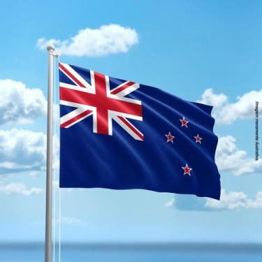 Imagem de Bandeira da Nova Zelândia 80cmx140cm Tecido Oxford 100% Poliéster - Pr