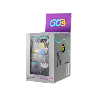 Imagem de Whey protein 3w go3 - display 10 sachês, FIOR DI LATTE, 45 G