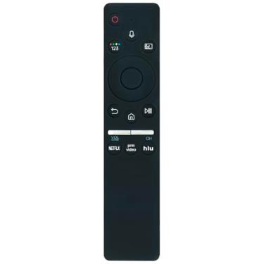 Imagem de Controle remoto de voz de substituição BN59-01312A compatível com Samsung LCD LED 4K 8K UHD HDR Smart TV QN43LS03RAFXZA QN43Q60RAFXZA QN43Q60RAFXZA QN43Q6DRAFXZA QN49LS03RAFXZA QN49Q60RAFXZA