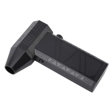 Imagem de Generic Jet Dry Blower, USB Recarregável Compact Electric Air Duster 130000rpm 2 Bocais Magnéticos para Teclado (Preto)