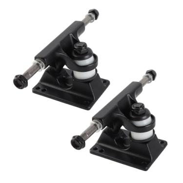 Imagem de Rodas de caminhões de skate Longboard, 2 peças, rolamentos de skate, conjunto de caminhões longboard de 8,3 cm, acessório para skate