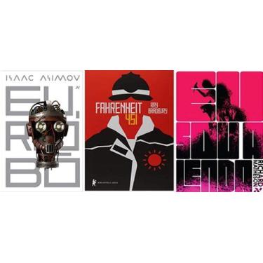 Imagem de KIT 3 LIVROS EU ROBO + Fahrenheit 451 + Eu Sou a Lenda